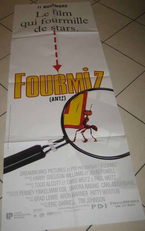 Fourmiz AFFICHE CINEMA ORIGINALE État correct - N/A reconditionné disponible sur Fnac