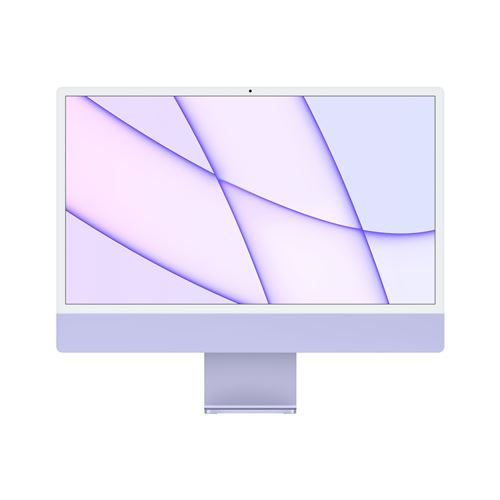 Apple iMac 24"" 256 Go SSD 8 Go RAM Puce M1 CPU 8 cœurs GPU 8 cœurs Violet