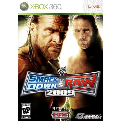 Wwe Smackdown Vs Raw 2009 X360 - [ Import Espagne ] État correct -  reconditionné disponible sur Fnac