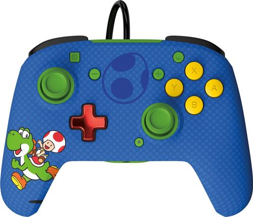 Manette filaire Pdp REMATCH Yoshi et Toad pour Nintendo Switch/Nintendo Switch Modèle OLED État correct - N/A reconditionné disponible sur Fnac