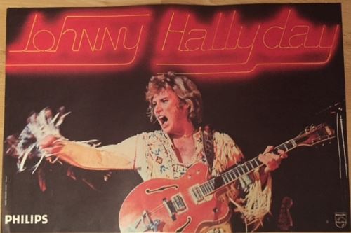 Johnny HALLYDAY - 38x58 cm - AFFICHE / POSTER État correct - N/A reconditionné disponible sur Fnac