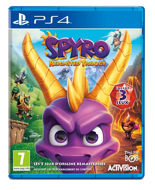 Acheter Spyro Reignited Trilogy PS4 État correct - 16,78 € Spyro Reignited Trilogy PS4 État correct - Koch Media reconditionné disponible sur Fnac