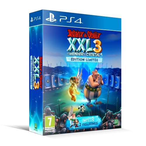 Astérix et Obélix XXL 3 Le Menhir de Cristal Edition Limitée PS4 État correct - Just for Games reconditionné disponible sur Fnac