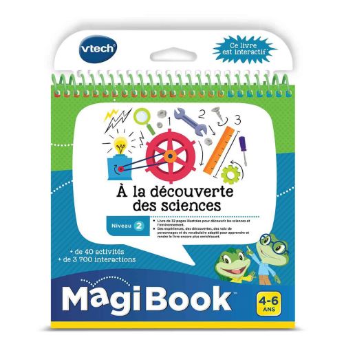 VTECH MAGIBOOK - A LA DECOUVERTE DES SCI État correct - VTech reconditionné disponible sur Fnac