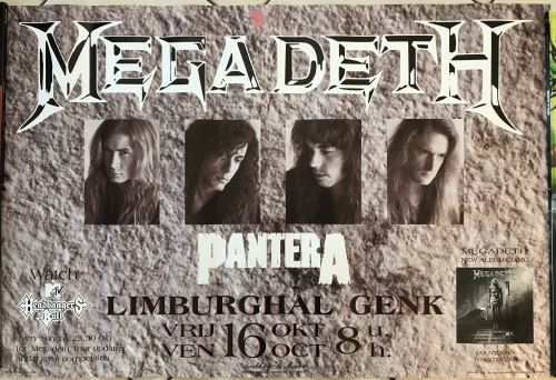 Megadeth - Panthera - 66x98 cm - AFFICHE / POSTER État correct - N/A reconditionné disponible sur Fnac