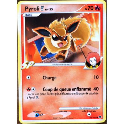 carte Pokémon 60 Pyroli Conseil 4 Platine Rivaux Émergents État correct - Pokémon reconditionné disponible sur Fnac