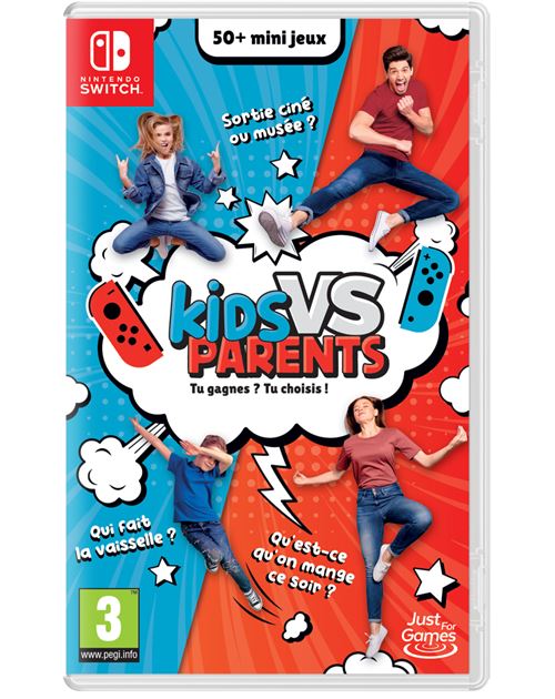 Kids vs Parents Nintendo Switch État correct - Just for Games reconditionné disponible sur Fnac