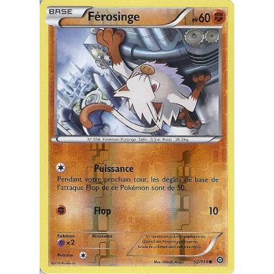Acheter Carte Pokemon - XY11 - Offensive Vapeur - Férosinge - PV 60 - 52/114 - Holo Reverse - VF État correct - 16,00 € Carte Pokemon - XY11 - Offensive Vapeur - Férosinge - PV 60 - 52/114 - Holo Reverse - VF État correct - Asmodee reconditionné disponible sur Fnac