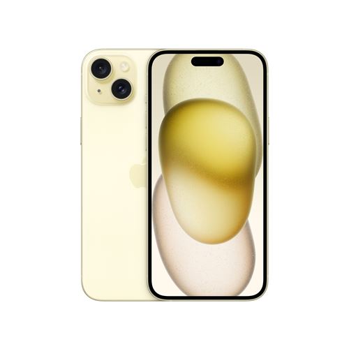 Apple iPhone 15 Plus 6,7"" 5G Double SIM 512 Go Jaune État correct - Apple reconditionné disponible sur Fnac