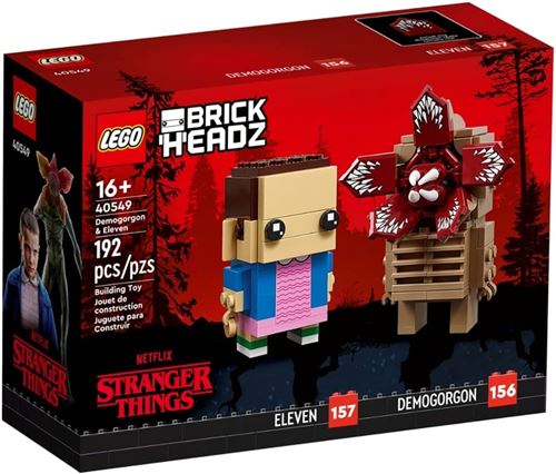 Acheter LEGO® Stranger Things™ 40549 Brickheadz™ Le Démogorgon et Onze État correct - 88,99 € LEGO® Stranger Things™ 40549 Brickheadz™ Le Démogorgon et Onze État correct - N/A reconditionné disponible sur Fnac