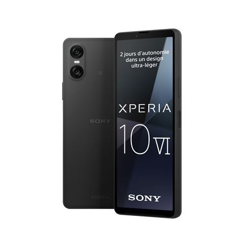 Acheter Smartphone Sony Xperia 10 VI 6,1"" 5G Double SIM 128 Go Noir État correct - 360,03 € Smartphone Sony Xperia 10 VI 6,1"" 5G Double SIM 128 Go Noir État correct - Sony reconditionné disponible sur Fnac