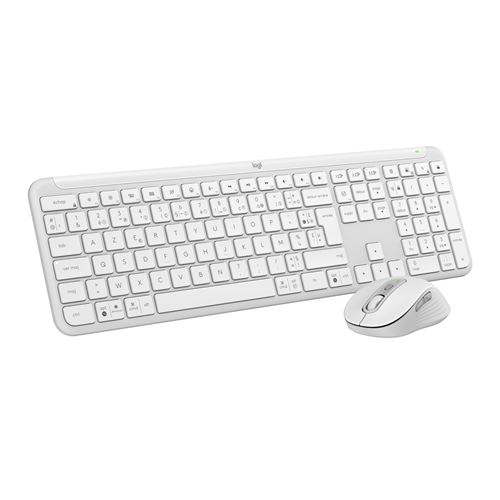 Acheter Ensemble clavier Azerty et souris sans fil Logitech MK950 Signature Slim Blanc cassé État correct - 99,99 € Ensemble clavier Azerty et souris sans fil Logitech MK950 Signature Slim Blanc cassé État correct - Logitech reconditionné disponible sur Fnac