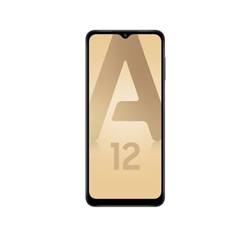Smartphone Samsung Galaxy A12 6,5"" Double SIM 64 Go Noir État correct - Samsung reconditionné disponible sur Fnac