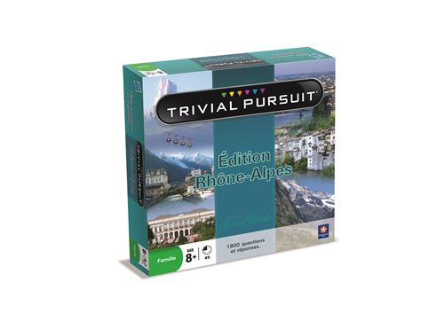 Jeu de société Winning Moves Trivial Pursuit Rhone Alpes État correct - Winning Moves reconditionné disponible sur Fnac