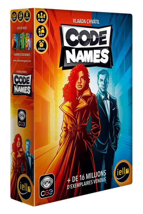Jeu d’ambiance Iello Codenames État correct - Iello reconditionné disponible sur Fnac