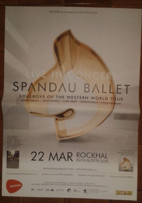 Spandau Ballet - 70x100 cm - AFFICHE / POSTER État correct - N/A reconditionné disponible sur Fnac