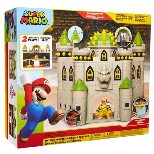 Playset Nintendo Mario Château de Bowser Deluxe État correct - Nintendo reconditionné disponible sur Fnac