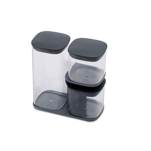 Set de 3 pots de rangement Gris - Joseph Joseph - Gris - Plastique État correct - N/A reconditionné disponible sur Fnac