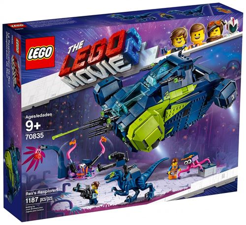 LEGO® The LEGO® Movie 2™ 70835 Le Rexplorer de Rex La Grande Aventure LEGO® 2 Exclusivité Fnac État correct - Lego reconditionné disponible sur Fnac