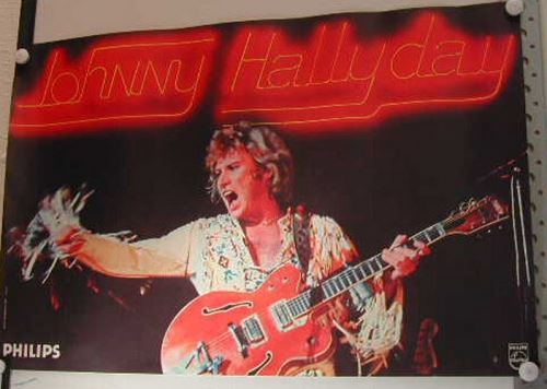Johnny HALLYDAY - 40x60 cm - AFFICHE / POSTER État correct - N/A reconditionné disponible sur Fnac