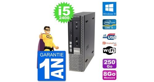 Ultra mini pc dell 7010 usff i5-2400 ram 8go disque dur 250go windows 10 wifi État correct - N/A reconditionné disponible sur Fnac