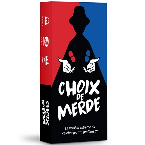 Choix de Merde - Le Jeu des dilemmes extrêmes - Jeu de société Adulte - Jeu d'ambiance - Jeu de Carte pour des soirées Cultes Entre Amis - Humour Noir État correct - N/A reconditionné disponible sur Fnac