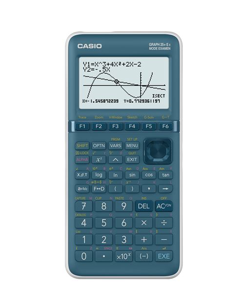 Acheter Calculatrice Casio Graph 25+E Mode Examen État correct - 43,26 € Calculatrice Casio Graph 25+E Mode Examen État correct - Casio reconditionné disponible sur Fnac