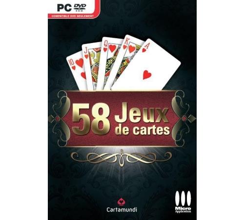 Acheter 58 jeux de cartes PC État correct - 13,49 € 58 jeux de cartes PC État correct - Avanquest reconditionné disponible sur Fnac