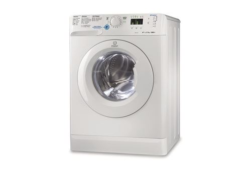 Indesit XWA 71452 W FR - Machine à laver - largeur : 59.5 cm - profondeur : 54 cm - hauteur : 85 cm - chargement frontal - 52 litres - 7 kg - 1400 tours/min - blanc État correct - Indesit reconditionné disponible sur Fnac
