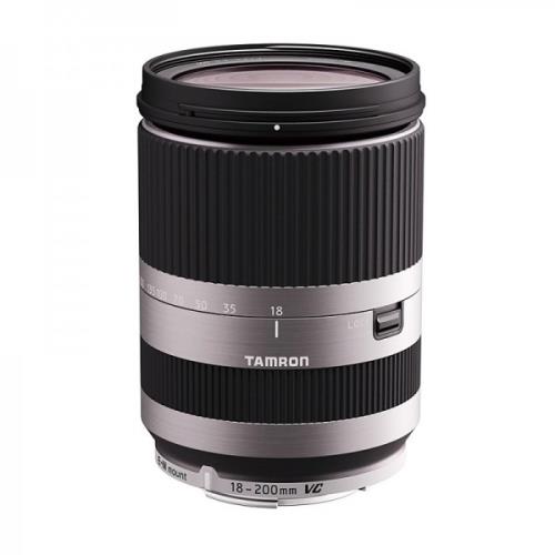 Objectif hybride Tamron Objectif 18-200mm F/3.5-6.3 Di II VC, Argent pour CANON EOS M État correct - Tamron reconditionné disponible sur Fnac
