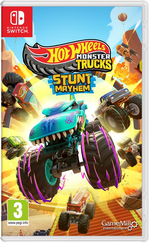 Acheter Hot Wheels Monster Truck Stunt Mayhem Nintendo Switch État correct - 33,47 € Hot Wheels Monster Truck Stunt Mayhem Nintendo Switch État correct - Just for Games reconditionné disponible sur Fnac