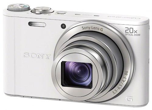 Sony Cyber-shot DSC-WX300 Blanc - WiFi - État correct Sony sur Fnac
