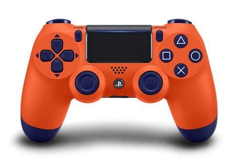 Manette PS4 Sony DualShock 4 Sans fil V2 Sunset Orange État correct - Sony reconditionné disponible sur Fnac