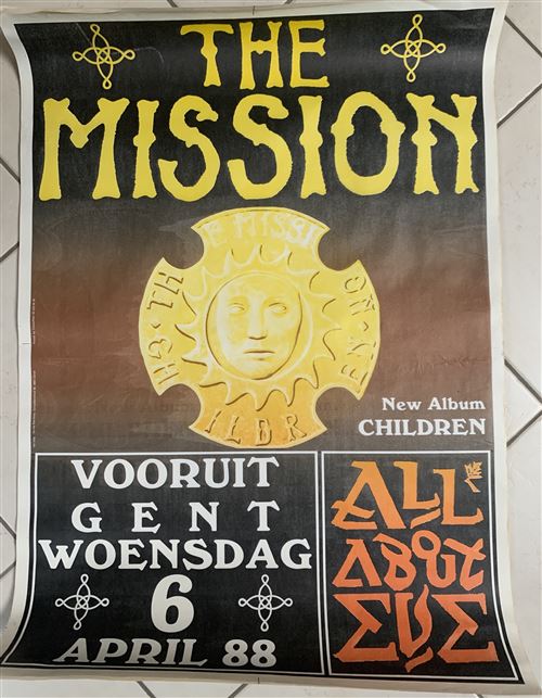 The Mission / All About Eve - Children 1988 - 62x88cm - Affiche État correct - N/A reconditionné disponible sur Fnac