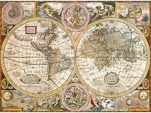 Clementoni Jigsaw High Quality Collection - ancienne carte 3000 pièces État correct - Clementoni reconditionné disponible sur Fnac