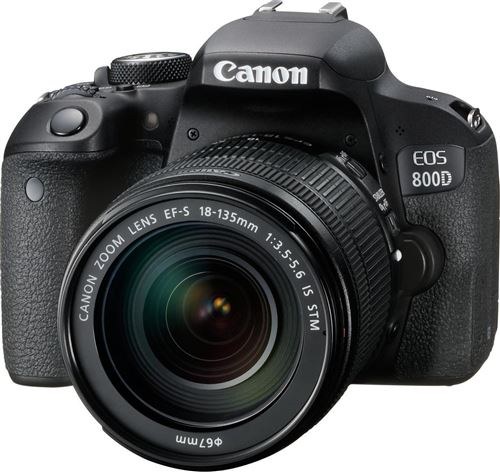 Acheter Canon EOS 800D - Appareil photo numérique - Reflex - 24.2 MP - APS-C - 1080p / 60 pi/s - 7.5x zoom optique objectif EF-S 18-135 mm - Wi-Fi, NFC, Bluetooth État correct - 649,00 € Canon EOS 800D - Appareil photo numérique - Reflex - 24.2 MP - APS-C - 1080p / 60 pi/s - 7.5x zoom optique objectif EF-S 18-135 mm - Wi-Fi, NFC, Bluetooth État correct - Canon reconditionné disponible sur Fnac
