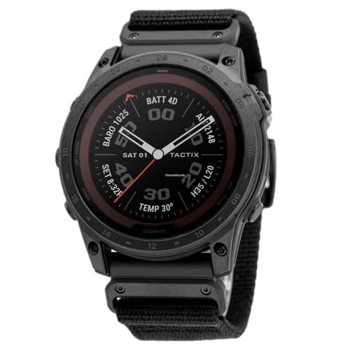 Montre Connectée Garmin Tactix 7 Pro 010-02704-11 Bluetooth 35.5mm GPS Lecteur de Musique Notification Multisports Noir - État correct N/A sur Fnac