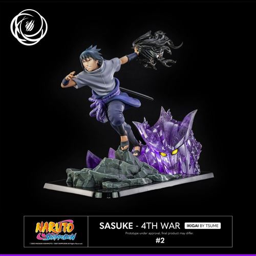 Statuette Ikigai - Naruto - Fourth Great Ninja War Sasuke État correct - N/A reconditionné disponible sur Fnac