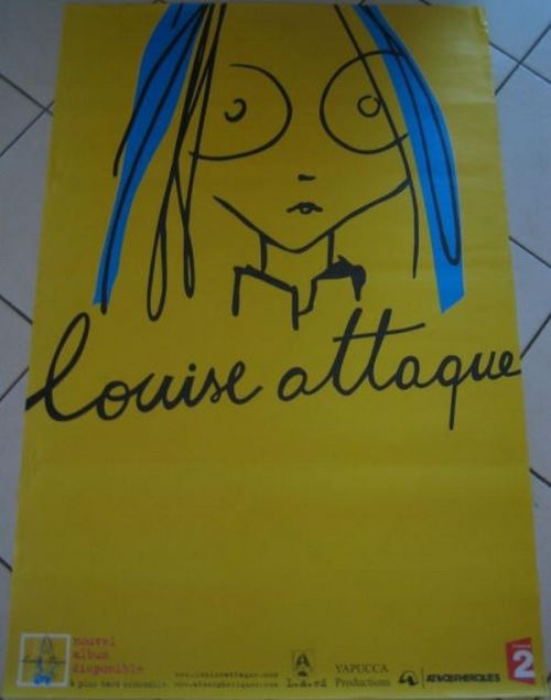 Acheter Louise Attaque - 80x120 cm - AFFICHE / POSTER État correct - 20,99 € Louise Attaque - 80x120 cm - AFFICHE / POSTER État correct - N/A reconditionné disponible sur Fnac