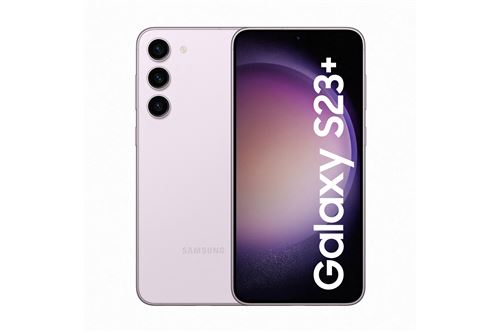 Samsung Galaxy S23+ - 5G smartphone - double SIM - RAM 8 Go / Mémoire interne 256 Go - OLED display - 6.6"" - 2340 x 1080 pixels (120 Hz) - 3 x caméras arrière 50 MP, 12 MP, 10 MP - front camera 12 MP - mauve État correct - Samsung reconditionné disponible sur Fnac