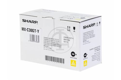 Acheter Sharp MXC30GTY - Jaune - original - cartouche de toner - pour Sharp MX-C250F, MX-C300W, MX-C301W État correct - 63,87 € Sharp MXC30GTY - Jaune - original - cartouche de toner - pour Sharp MX-C250F, MX-C300W, MX-C301W État correct - Sharp reconditionné disponible sur Fnac