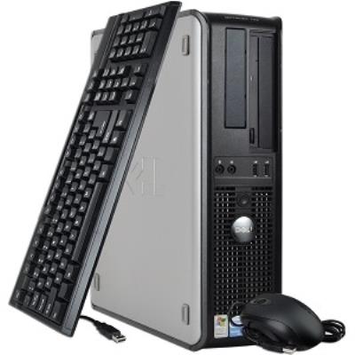 Ordinateur Dell Optiplex 760 Desktop - Gris - Intel Core Duo E5200 / 2.5 GHz - RAM 2 Go - HDD 80 Go - DVD - Gigabit Ethernet - Windows Vista Professionnel État correct - Dell reconditionné disponible sur Fnac