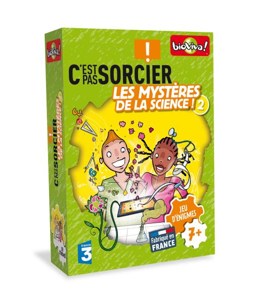 Jeu d'énigmes C'est pas Sorcier Mystères de la science Bioviva État correct - Bioviva reconditionné disponible sur Fnac