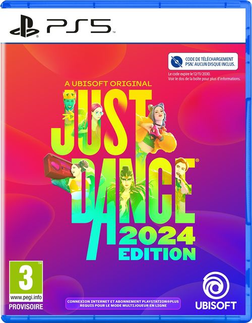 Just Dance 2024 Edition Code in a box PS5 État correct - Ubisoft reconditionné disponible sur Fnac