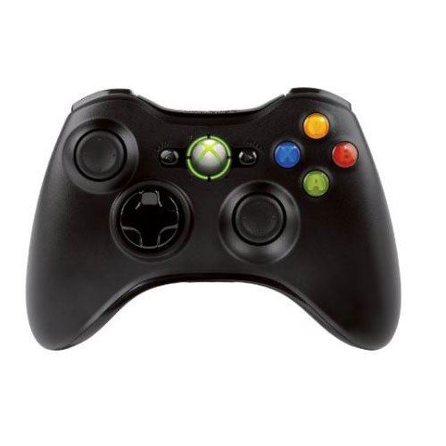 Manette PC et Xbox 360 sans fil Microsoft Noire État correct - Microsoft reconditionné disponible sur Fnac