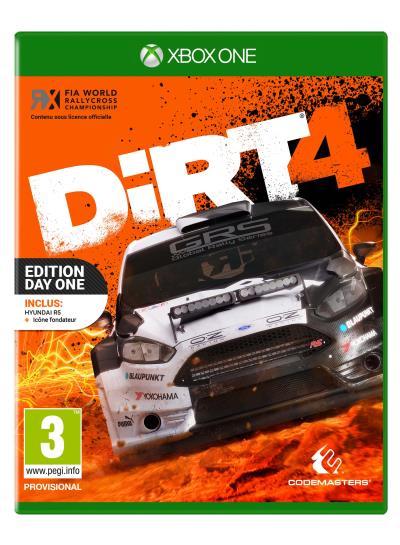 DiRT 4 Edition Day One Steelbook Xbox One État correct - Koch Media reconditionné disponible sur Fnac