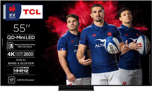 TV Tcl QD-Mini LED 55C89K 138 cm 2025 - État correct TCL sur Fnac