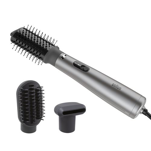 Brosse soufflante Braun BRAS430E 1000W Argent Métal État correct - Braun reconditionné disponible sur Fnac