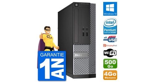 Pc dell optiplex 3020 sff g3220 ram 4go disque dur 500go windows 10 wifi État correct - N/A reconditionné disponible sur Fnac