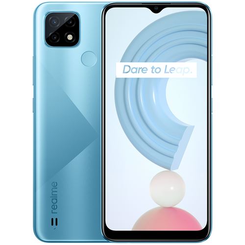 Smartphone Realme C21 Y 6,5"" Double SIM 32 Go Bleu - État correct Realme sur Fnac